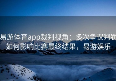 易游体育app裁判视角：多次争议判罚如何影响比赛最终结果，易游娱乐