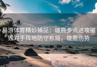 易游体育精妙捕捉：雄鹿多点进攻摧毁对手阵地防守布局，雄鹿伤势