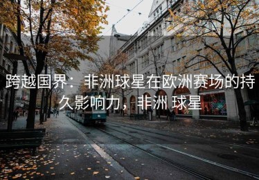 跨越国界：非洲球星在欧洲赛场的持久影响力，非洲 球星