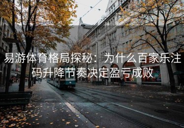 易游体育格局探秘：为什么百家乐注码升降节奏决定盈亏成败