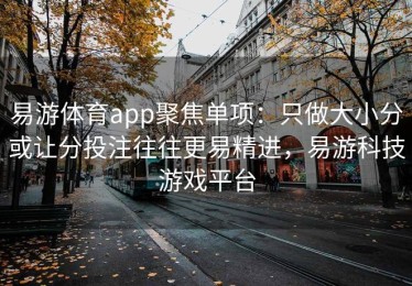 易游体育app聚焦单项：只做大小分或让分投注往往更易精进，易游科技游戏平台