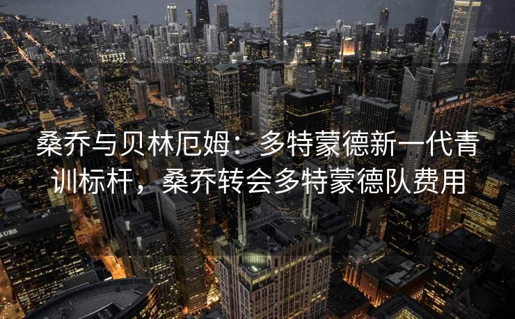桑乔与贝林厄姆：多特蒙德新一代青训标杆，桑乔转会多特蒙德队费用